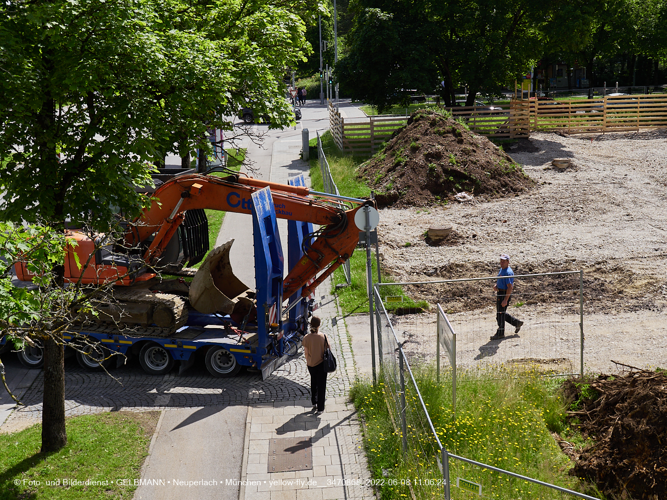 08.06.2022 - Baustelle zur Mütterberatung und Haus für Kinder